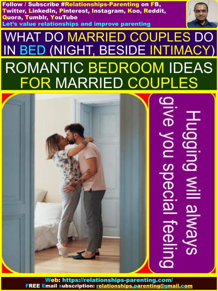 What do Married Couples do in Bed (Night) (Beside Intimacy), Romantic  bedroom ideas for married couples, What do wife and husband do at night?