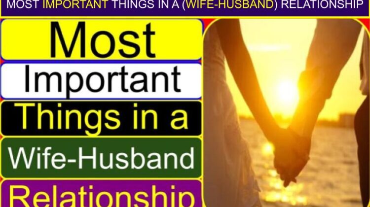 Most Important Things in a (Wife-Husband) Relationship | Dos and don’ts for married (relationship) couples | Goals in relationship | What should be there in husband wife relationship? | What is the importance of husband in wife life?