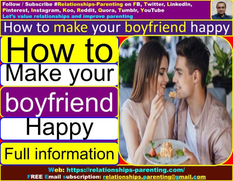 How to Make Your Boyfriend Happy (Feel Special, When He is Sad) (Full Info) | How can I make my boyfriend happy in a relationship (romantic)? | How can I show love to my boyfriend? | How do I make my unhappy boyfriend happy?